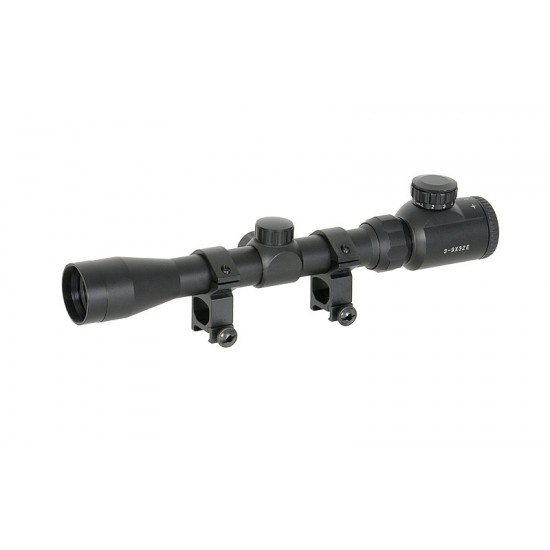 Scope 3-9x32E with high mounting rings [PCS] 370